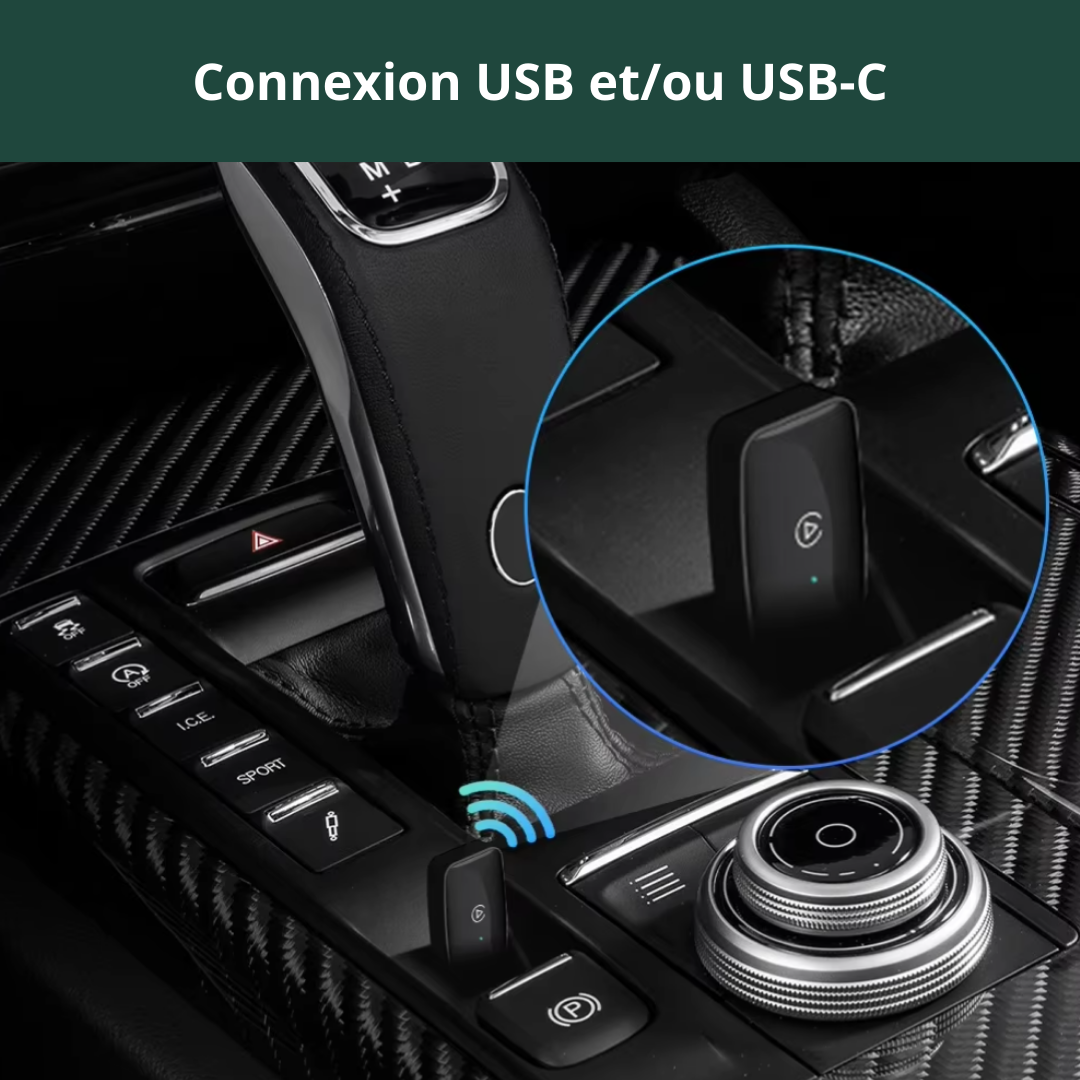Adaptateur Carplay / Android auto sans fil image 2