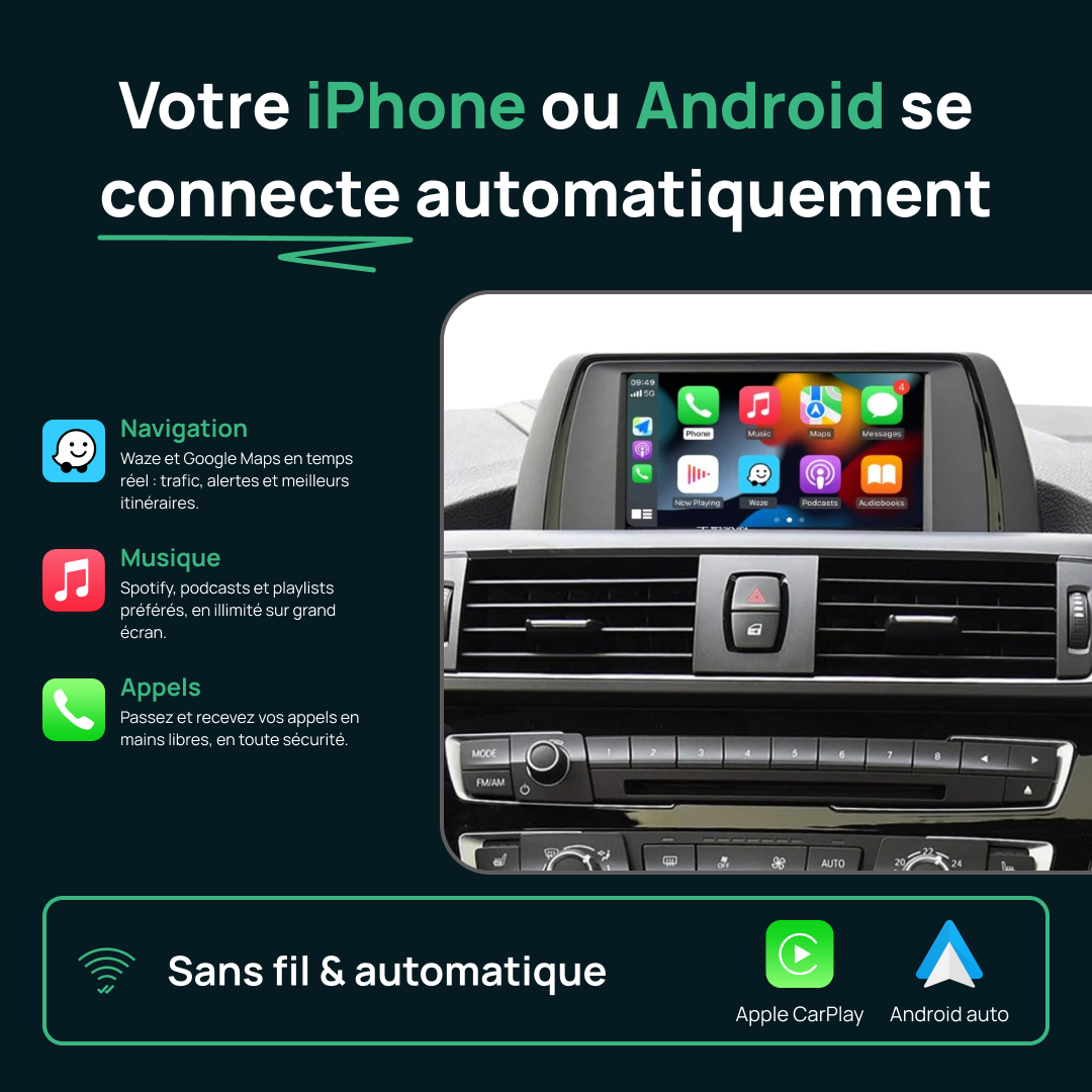 Boîtier BMW CIC NBT EVO